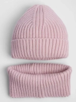 Шапка для девочки и снуд демисезон