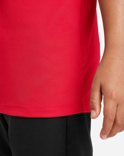 Детская теннисная футболка Nike Boys Dri-Fit Victory Golf Polo - university red/white - Red
