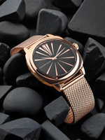 Кварцевые часы Black Hole, золото