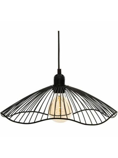 Потолочный светильник Atmosphera Cháteau 40W Чёрный Металл (Ø 34 x 15,5 cm)