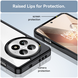 Чехол с усиленными рамками черного цвета для OnePlus 13, увеличенные защитные свойства