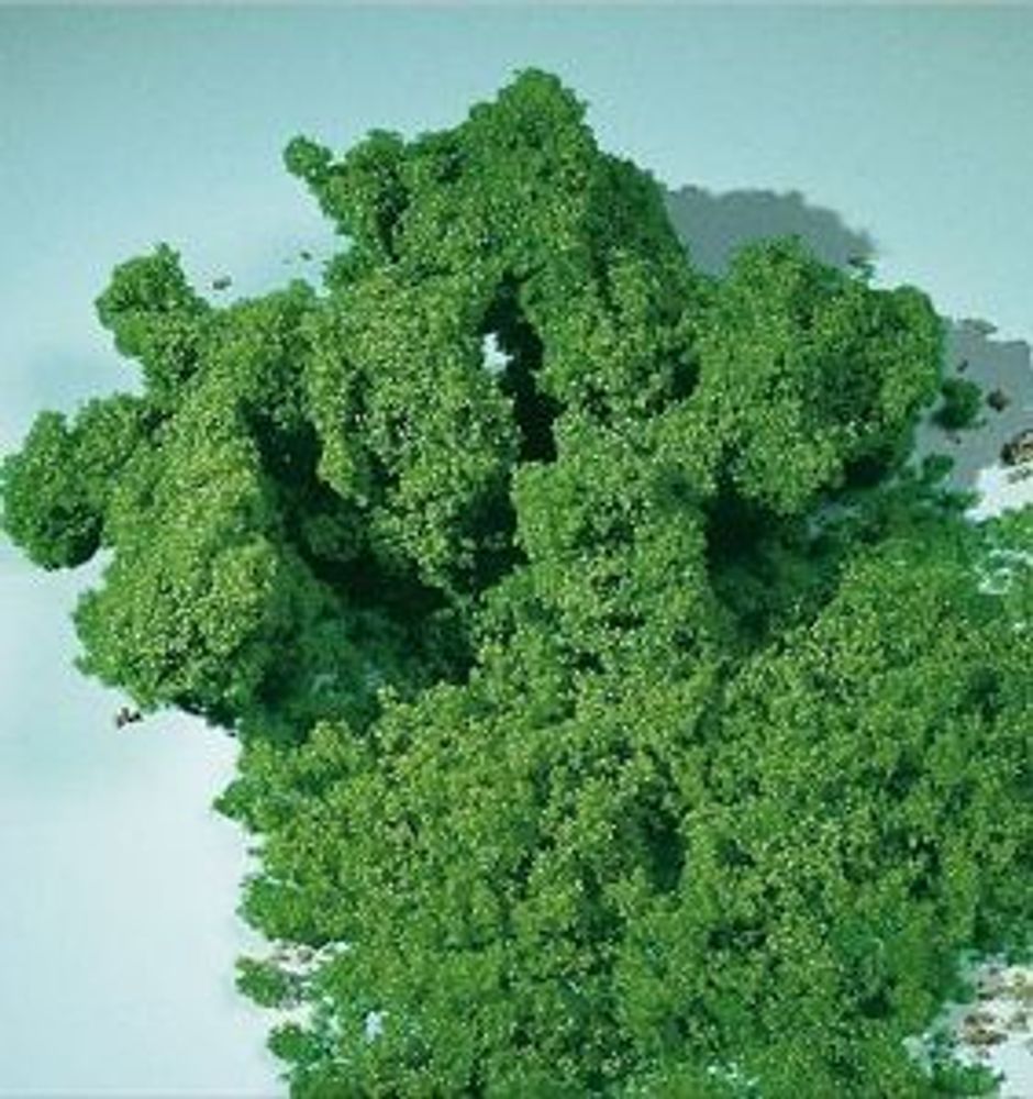 Искусственный мох - светло-зелёный (мелкий)