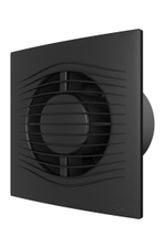 Вентилятор накладной SLIM D100 обр.клапан Dark gray metal DICITI