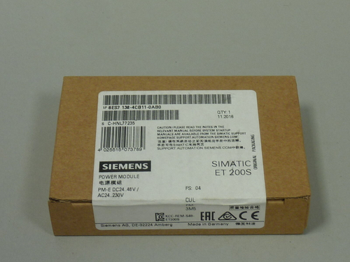 Б/у SIEMENS 6ES7138-4CB11-0AB0
