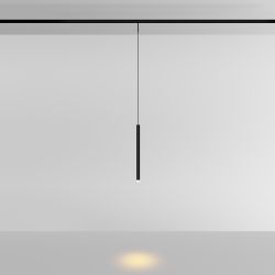 Трековый магнитный светодиодный светильник Maytoni Levity Skim TR191-1-3W2.7K-M-B