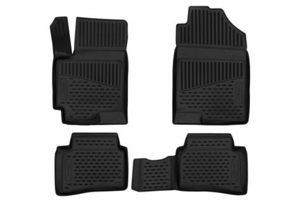 Коврики в салон подходят для HYUNDAI Solaris (II, IIp) 2017-&gt;, Comfort, 4 шт. (полиуретан)