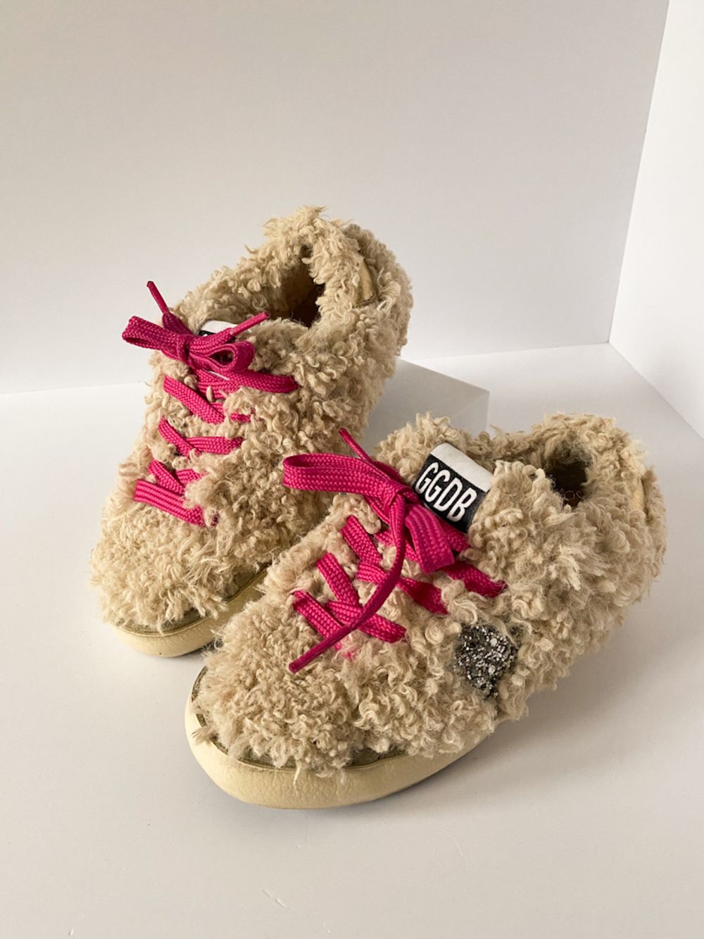 Меховые кеды Golden Goose, 28,5