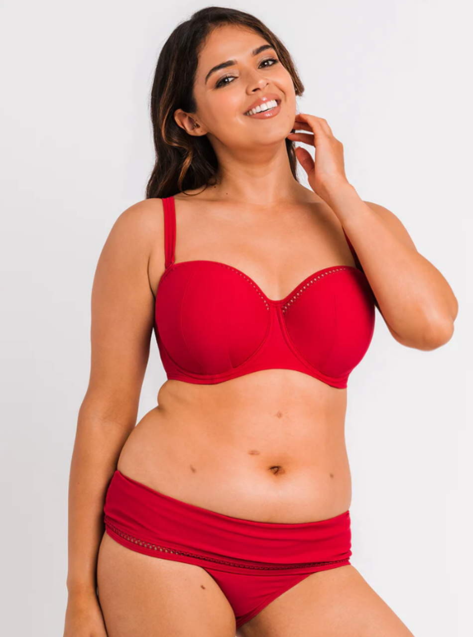 Fold Bikini Red