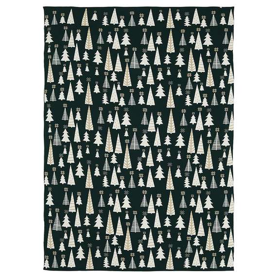 Плед из хлопка с новогодним рисунком whitewood из коллекции new year essential, 130x180 см