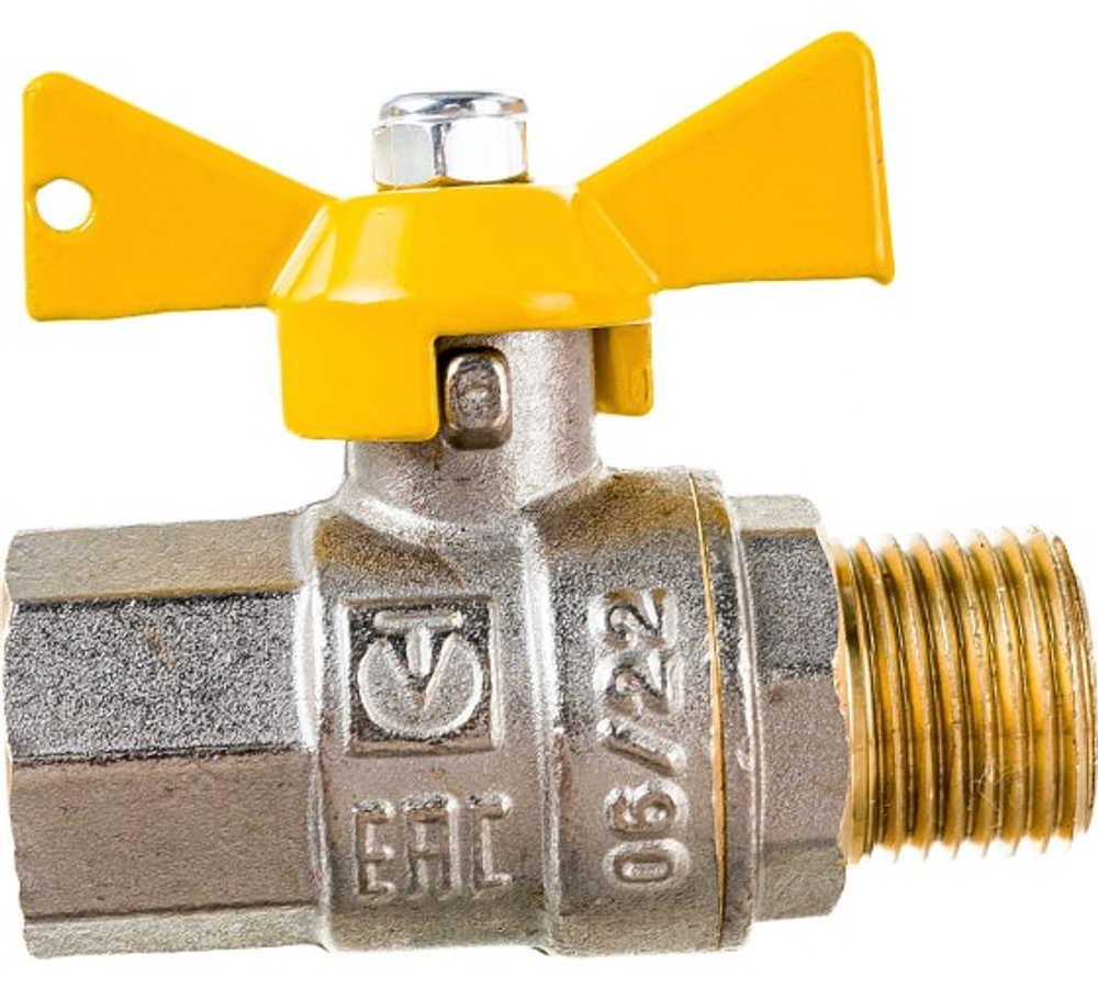 Кран шар. 1/2"ВН б. VALTEC GAS PN40