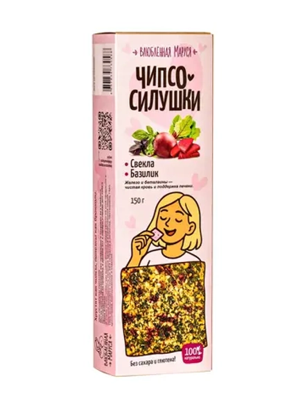 Чипсо-силушки свекла-базилик, 150г