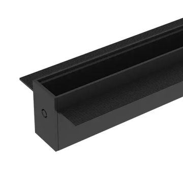 Магнитный шинопровод 3м для встраиваемого монтажа в гипсокартон TR2013-BK черный Smart Hide Denkirs