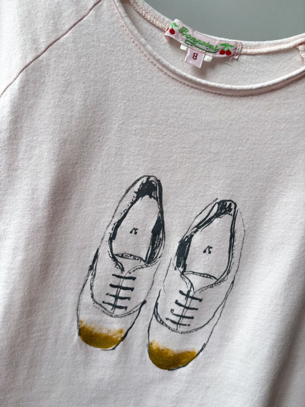 Хлопковая футболка Bonpoint, 128