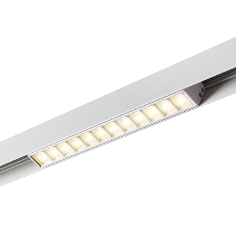 359487 SHINO NT24 134 белый Трековый низковольт. св-к диммир. со сменой цв.температуры, пульт ДУ/Tuya Smart Life IP20 LED 12W 48V 3000-6500K FLUM