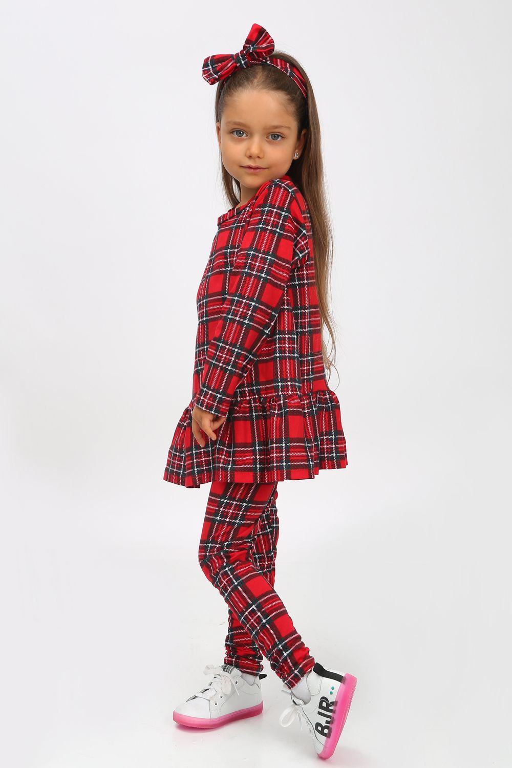 Костюм Шотландская клетка арт. ТЛ-105 детский Натали (Акция)