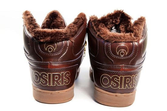 Полуботинки Osiris NYC 83 Shr Brn/Gld/Gum