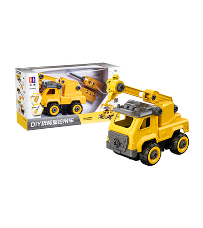 Радиоуправляемый кран Double Eagle, разборный с отверткой 1/26 2.4G RTR