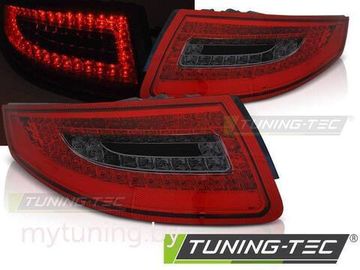 Задние фонари для Porsche 911 / 997 (04-09) LED Red Smoke
