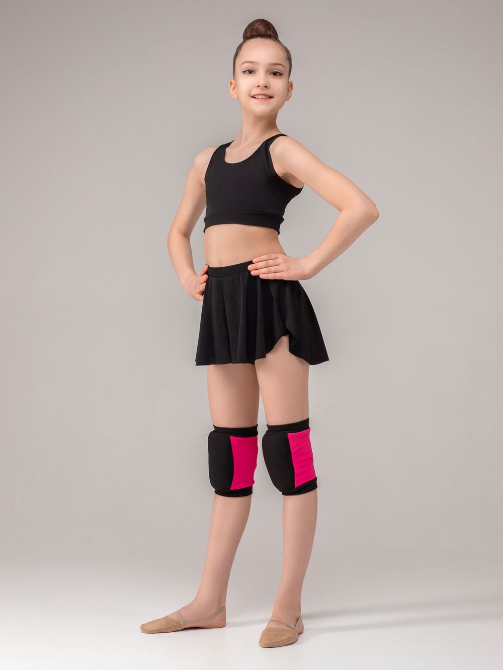Kneepads Tricks Kids, Black/Pink