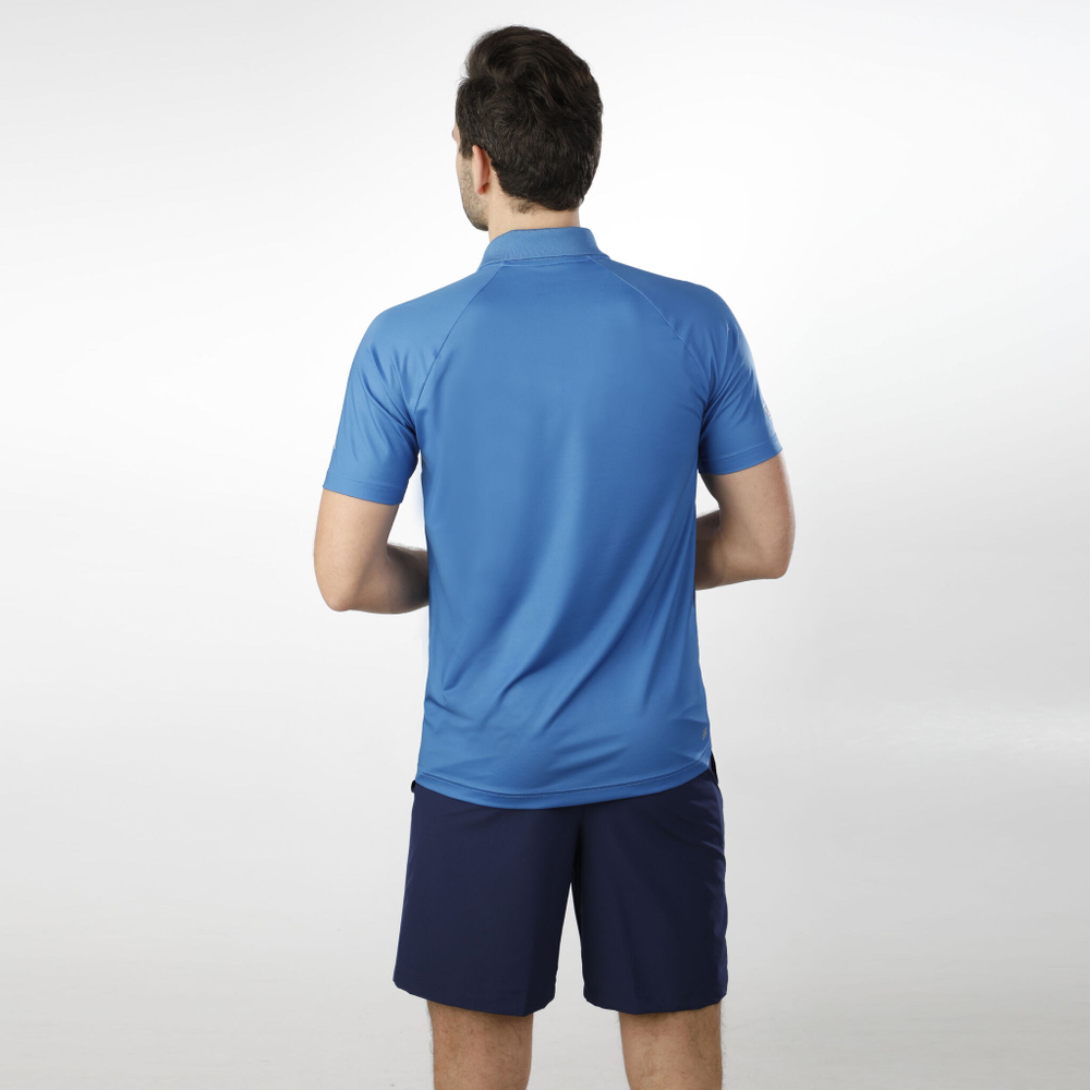 Мужское теннисное поло Lacoste Djokovic Polo Men - Blue, White