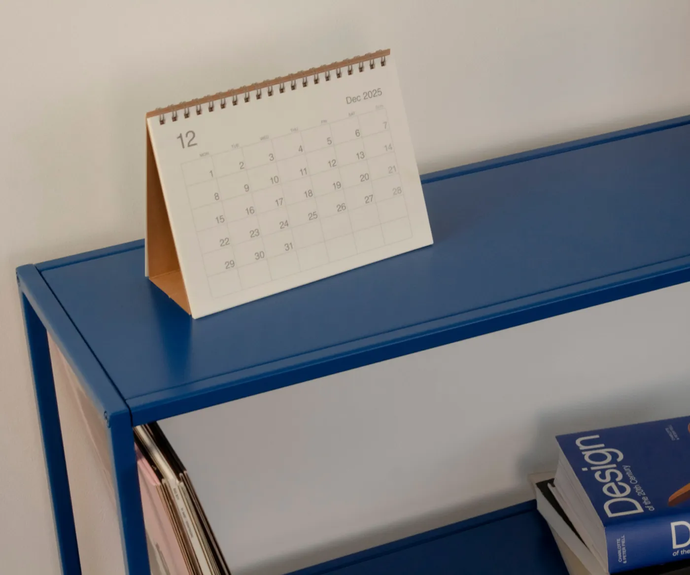 Стеллаж металлический 75х80х25, синий