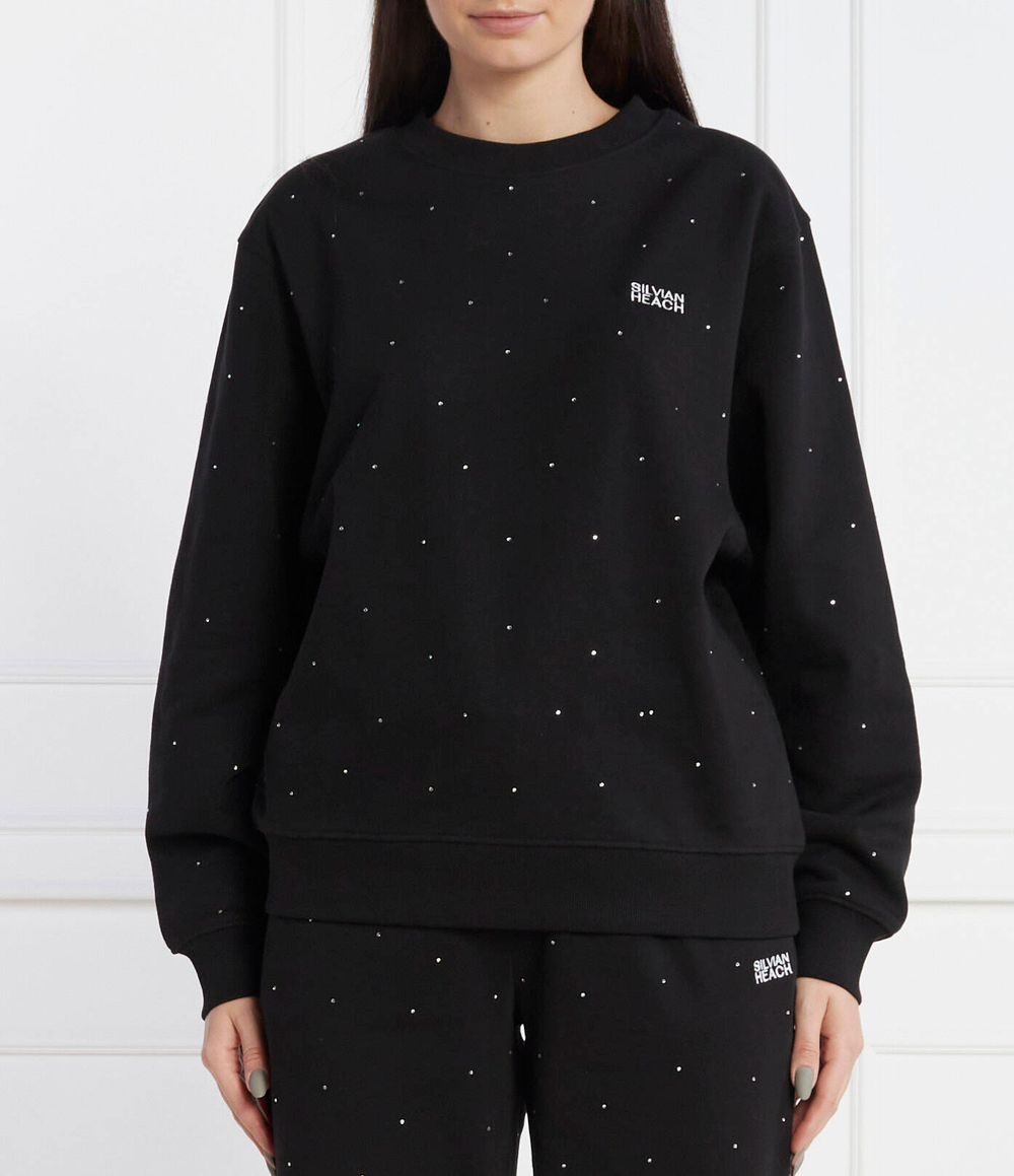 Худи Silvian Heach - черный(GPA23452FE)