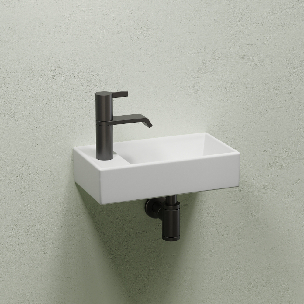 Рукомойник Ceramica Nova Element 41,7, см CN6051RMW белый матовый