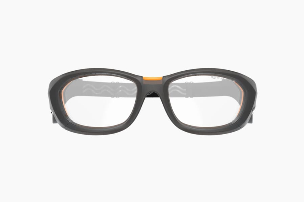 Спортивные очки с диоптриями Demetz Smash / Crystal Grey Matt / Orange Matt