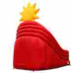 Надувная водная горка «Солнечный скат» 10*8*7 м