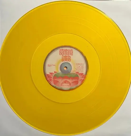 Santana – Lotus - Translucent Yellow - 3LP