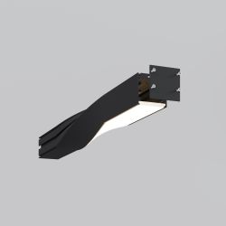 35x35 Twist левый Maytoni ALM-3535R-B-TL-90°-0.4M