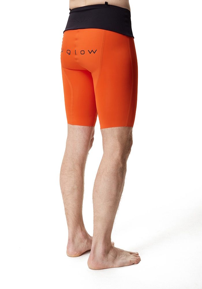 ТАЙТСЫ КОРОТКИЕ С ПОЯСОМ МУЖСКИЕ SFA SHORT TIGHT | TANGERINE