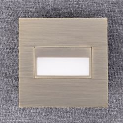 Citilux Скалли CLD007K3 LED Встраиваемый светильник лестничный Бронза