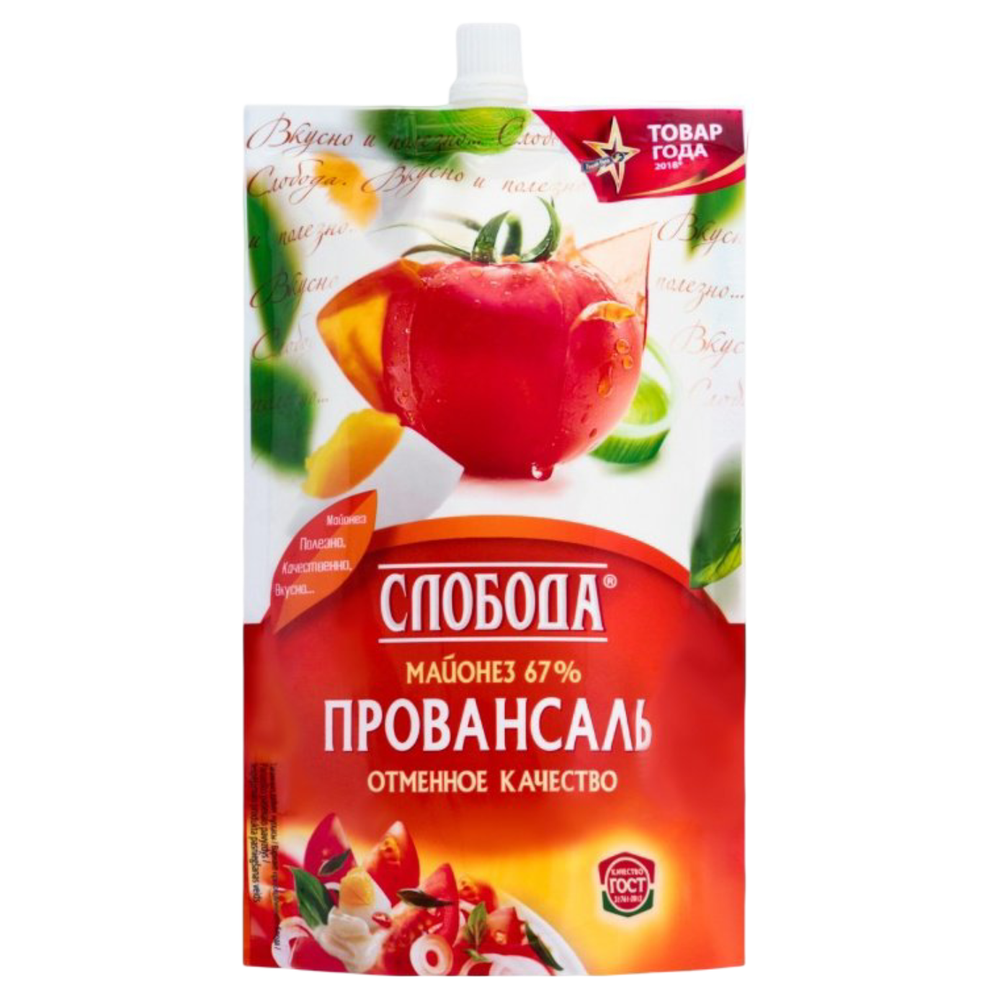 Майонез "Слобода" провансаль 400г