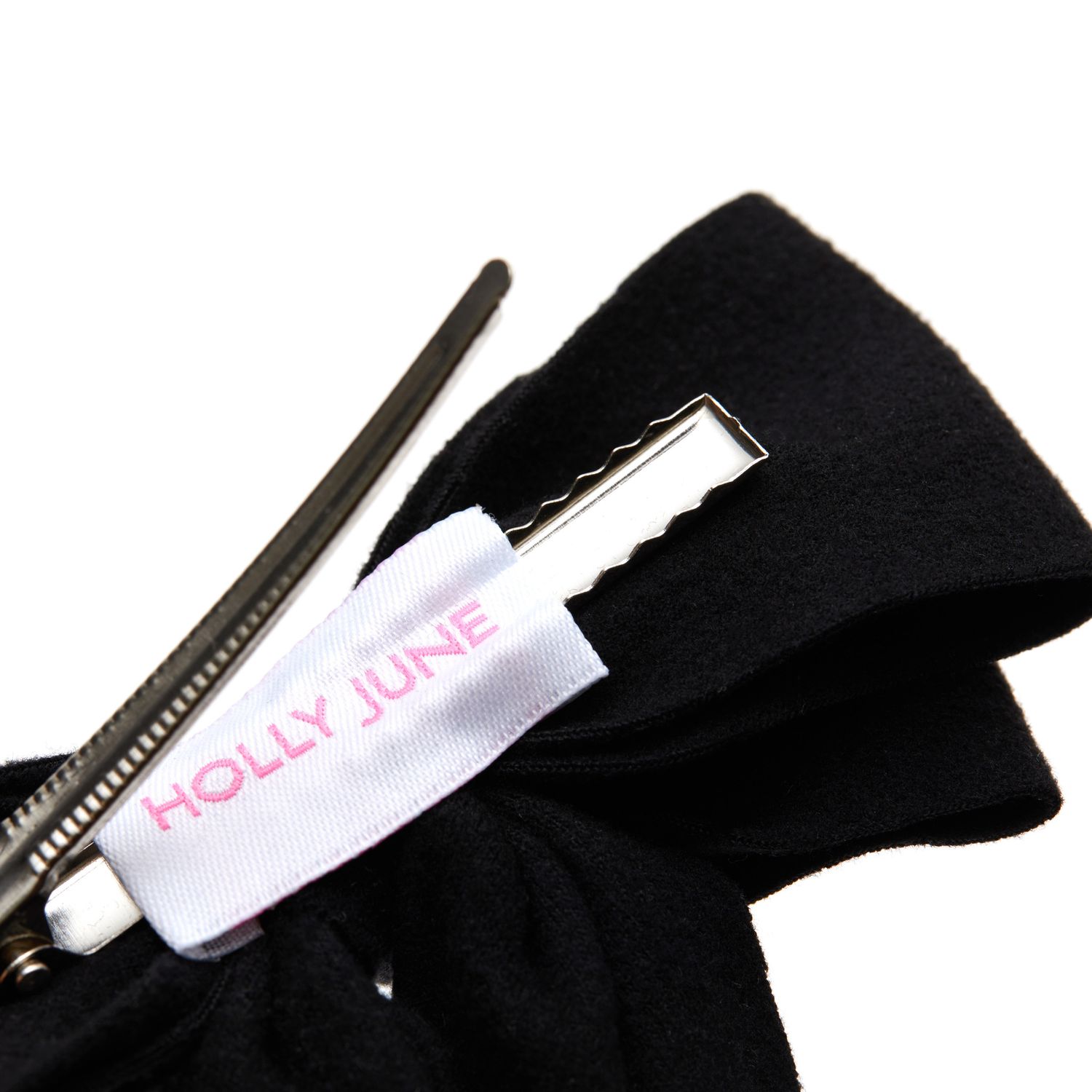 Заколка Ribbon Bow Hair Clip – Black