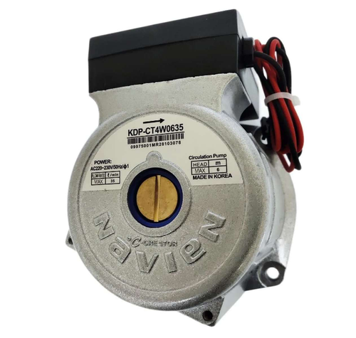 Циркуляционный насос (двигатель) KDP-CT4W для котла Навьен Айс, Navien Ace, Coaxial, Atmo, Deluxe, 30000469B, 30000469А