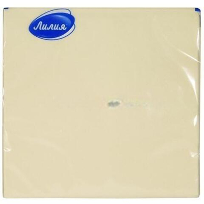 Салфетка 33х33 (2 сл.) 20 Лилия "Шампань" (1/15 шт.) 0728