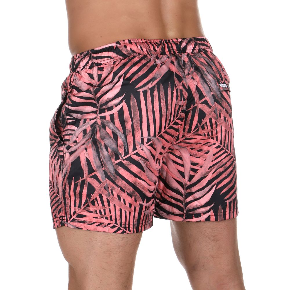 Мужские шорты для плавания розовые с принтом DOREANSE 3813 Kroton