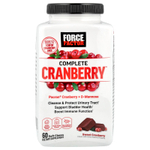 Force Factor, Complete Cranberry ™, сладкая клюква, 60 жевательных таблеток