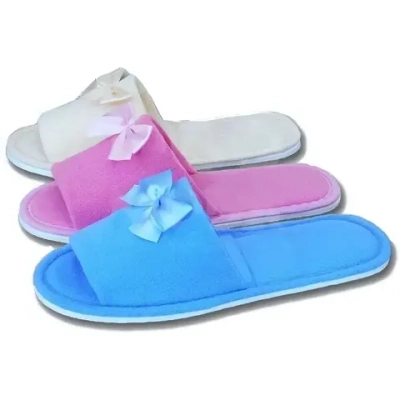 Тапочки домашние женские «Комфорт» верх флис, окантовка-флис, подошва 6,5 мм 37р