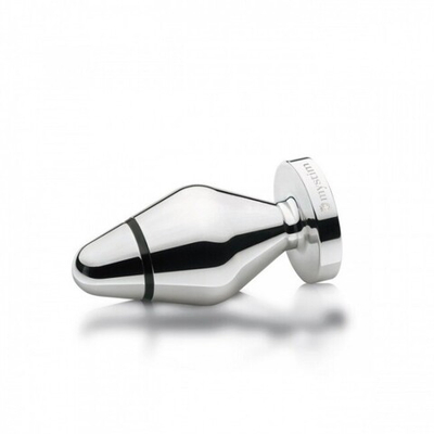 Средняя анальная пробка для электростимуляци John L (10,5 см , серебряный ) (Цвет: серебряный)