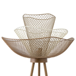 Торшер vinger, D53х153 см, белый/бежевый/золотой