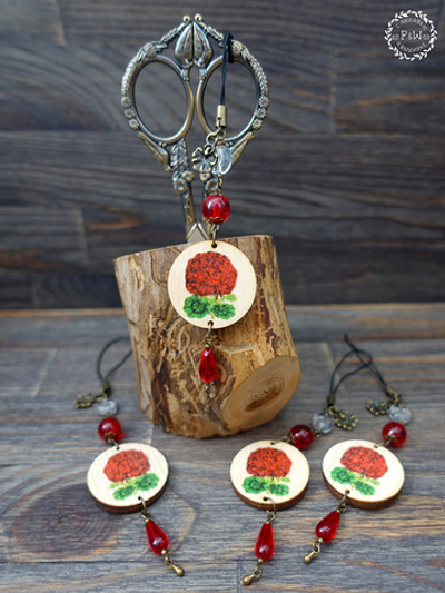 Маячок для ножниц "Pelargonium. Герань"