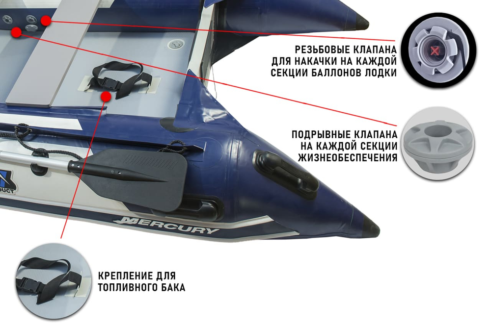 Лодка ПВХ STORMLINE Airdeck Standard 360 (2024)