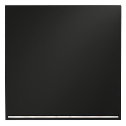 Клавиша для выключателя/переключателя одноклавишного с подсветкой, S70 (графит)