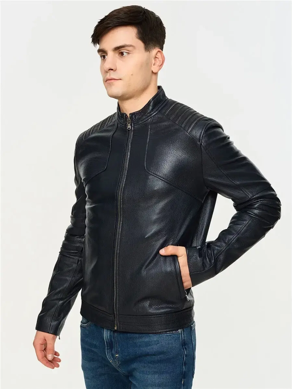 Куртка мужская  из натуральной кожи