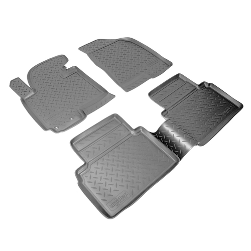 Ковры в салон Norplast/Unidec для Kia Sportage в кузове SL (2010-)Полиуретан,Черный, арт.NPL-Po-43-55