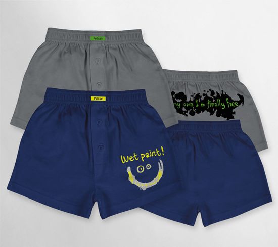 Боксеры (2шт) для мальчиков PELICAN BUB-191