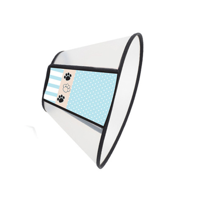 Воротник защитный пластиковый Triol "Забота" L, L315-355мм, H145мм, серия HYGIENE