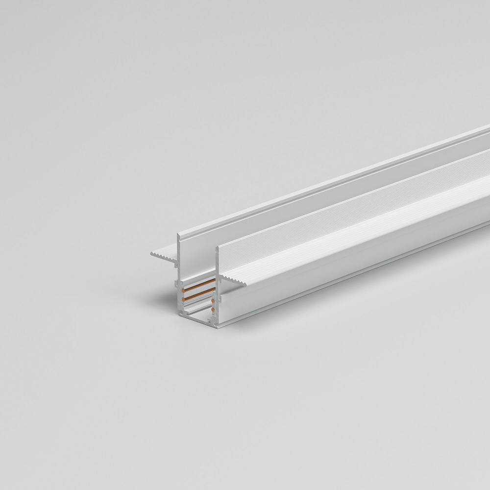 Slim Magnetic Шинопровод встраиваемый под ГКЛ 12,5мм белый 3м 85208/00